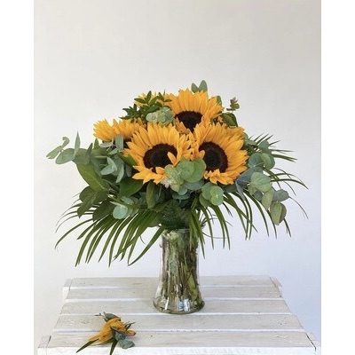 Detalle de Ramo de girasoles